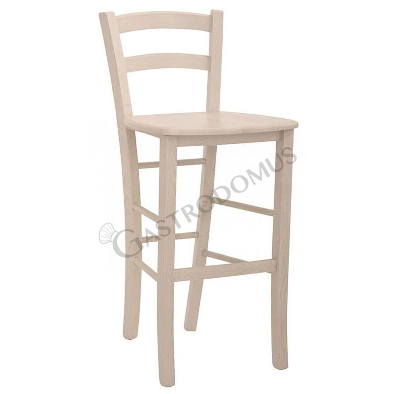 Sgabello Goal con struttura e seduta in legno Sgabello Goal con struttura e seduta in legno