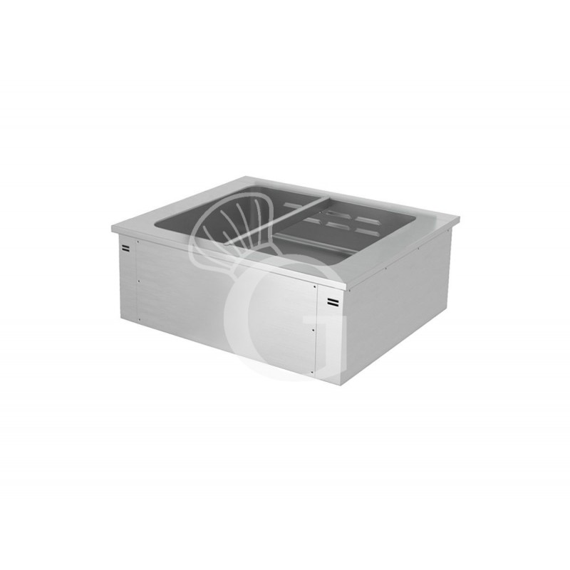 Piano bagnomaria da incasso riscaldamento ad acqua - altezza vasca 180 mm - dimensioni L 810 x P 640 x H 285 mm Piano bagnomaria da incasso riscaldamento ad acqua - altezza vasca 180 mm - dimensioni L 810 x P 640 x H 285 mm