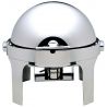 Chafing Dish tondo con coperchio roll top 180° L 500 mm x P 520 mm x H 450 mm