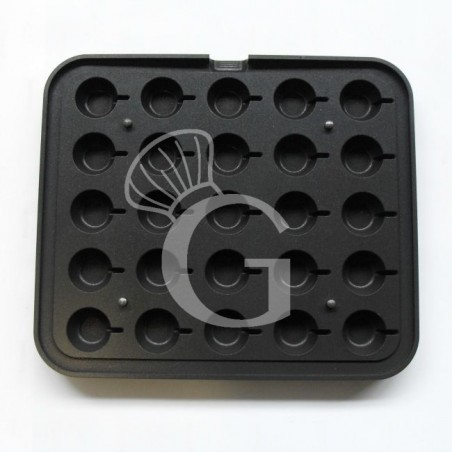 Set 2 piastre con impronta a tazzina per Cookmatic Set 2 piastre con impronta a tazzina per Cookmatic