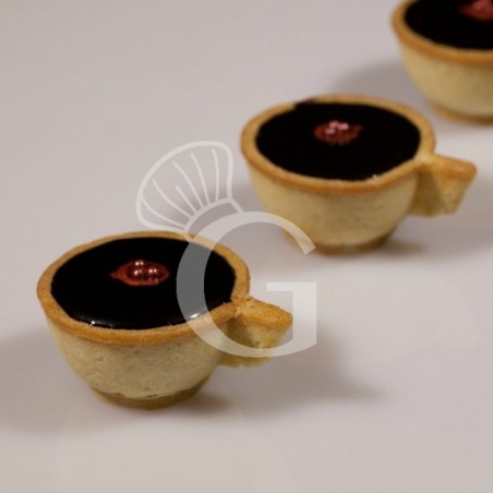 Set 2 piastre con impronta a tazzina per Cookmatic Set 2 piastre con impronta a tazzina per Cookmatic