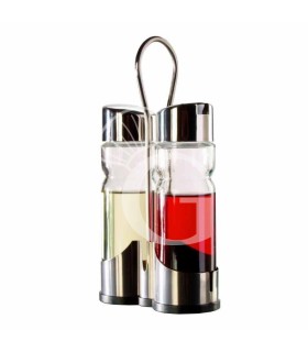 Set 2 pezzi olio e aceto 230 mm