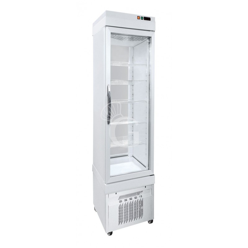 Espositore Refrigerato Pasticceria Ventilato 250 LT -25°C/+5°C 1 lato vetro