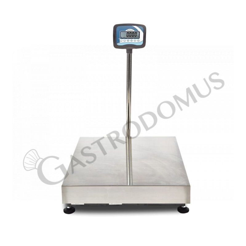 Bilancia monocella completa con portata 150 Kg e precisione 20 g - L 600 x P 500 x H 840 mm Bilancia monocella completa con portata 150 Kg e precisione 20 g - L 600 x P 500 x H 840 mm