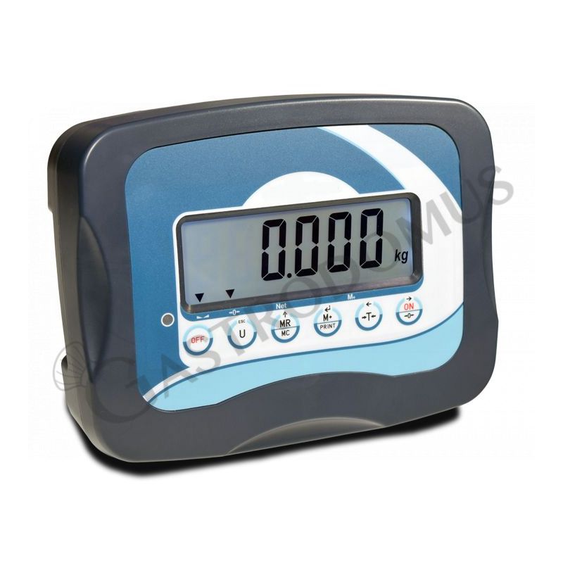 Bilancia monocella completa con portata 150 Kg e precisione 20 g - L 600 x P 500 x H 840 mm