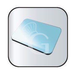 Ripiano vetro per vetrina refrigerata