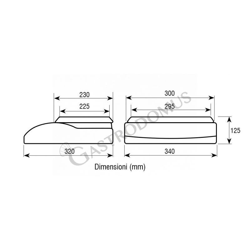 Bilancia controllo del peso portata 6 Kg precisione 0,2 g L 340 mm x P 320 mm x H 125 mm, scheda tecnica