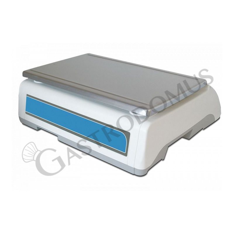 Bilancia controllo peso stampante incorporata portata 15 Kg precisione 5 g L 370 mm x P 363 mm x H 137 mm