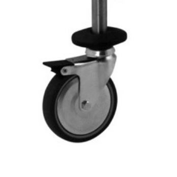 Ruota con freno per carrello
