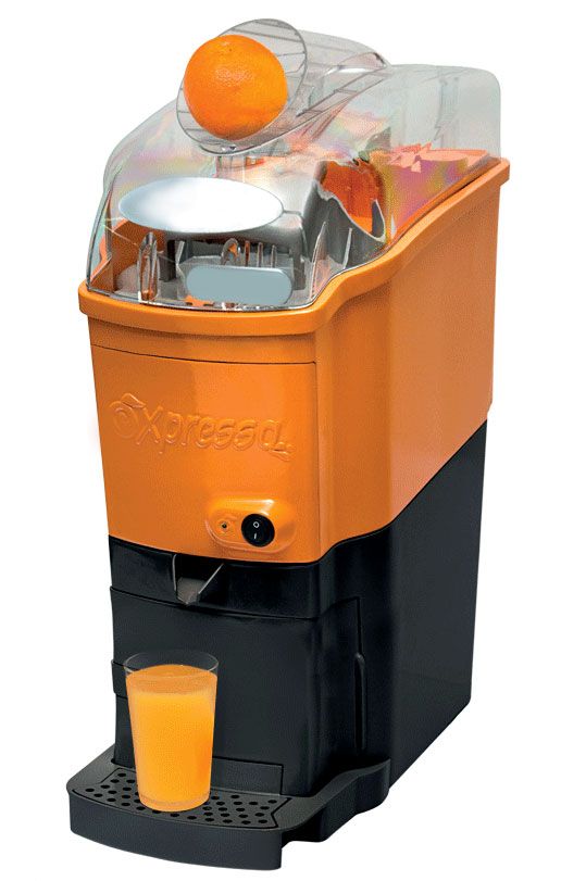 Spremiagrumi Automatica Professionale in plastica arancione Monofase 100 W  - mod. EXPRESSA