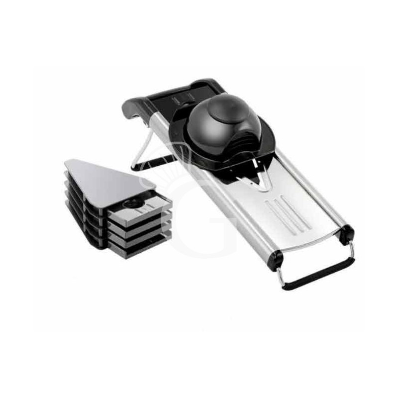 Affettaverdura manuale con kit 5 lame