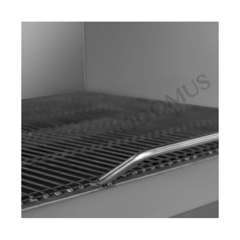 Barbecue modulare doppio alimentato a carbone vegetale - Lunghezza 1500 mm