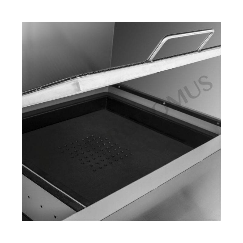 Barbecue modulare doppio alimentato a carbone vegetale - Lunghezza 1500 mm