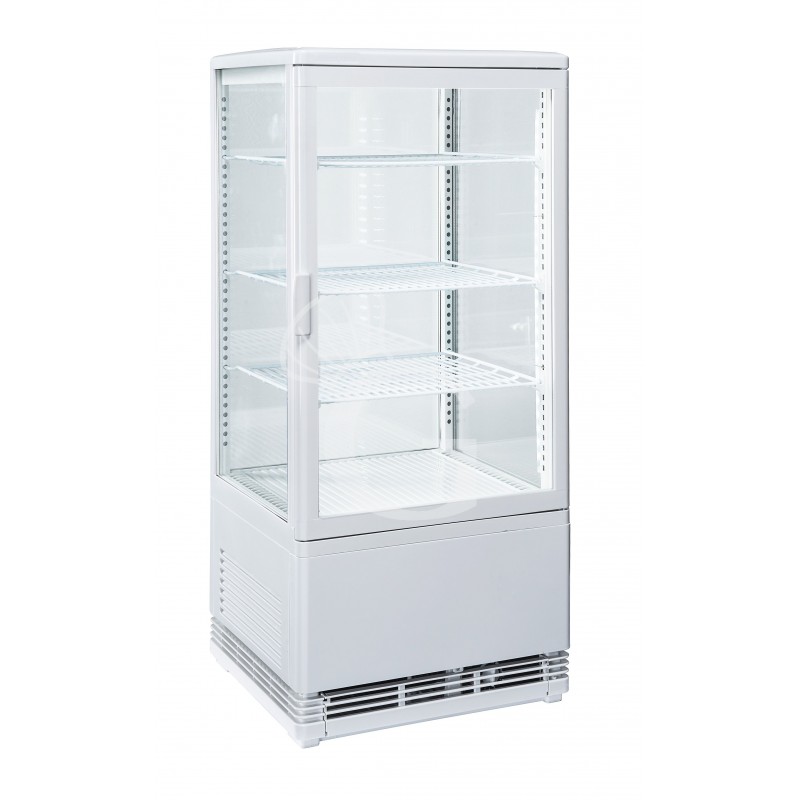 Espositore refrigerato ventilato per bibite - capacità 78 LT - temp. 0° C/ + 12° C