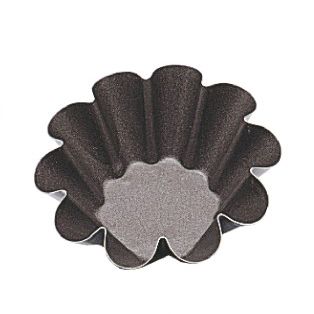Tartelletta a brioche 10 coste antiaderente diametro 80 mm