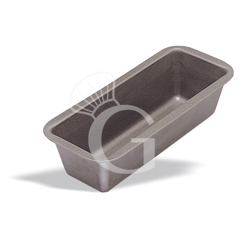 Tortiera antiaderente rettangolare in inox L 260 mm x P 95 mm x H 75 mm