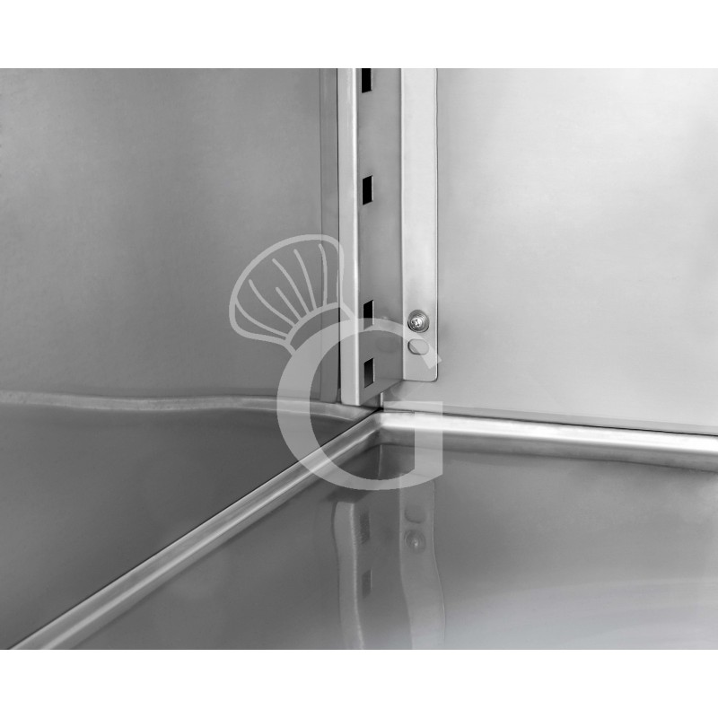 Armadio refrigerato ventilato - temperatura -18°C/-22°C - capacità 1333 LT