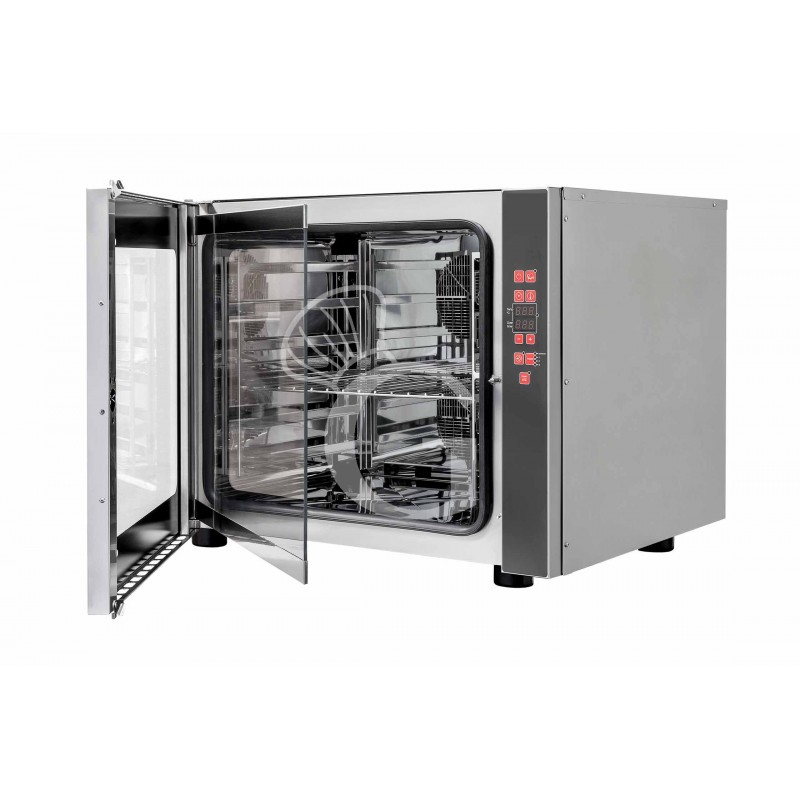 forno elettrico programmabile per pasticceria da 6 teglie 600 x 400