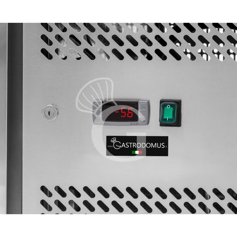 Tavolo Refrigerato Pasticceria 2 porte -2°C/+8°C classe energetica B 600 x 400 mm piano in inox
