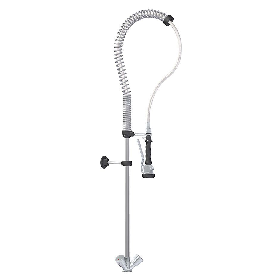 Gruppo doccia Top-Class combinazione rubinetto due comandi