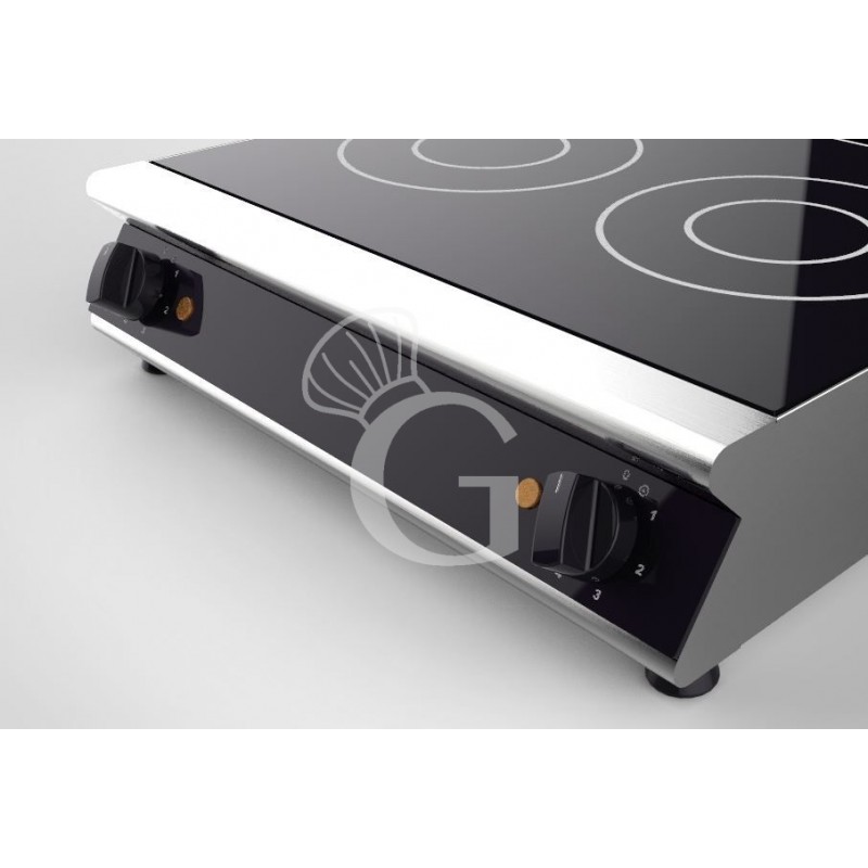 Piano Cottura A Incasso 2 Zone In Vetroceramica: 3000W, Touch Control, 9 Livelli E Sicurezza Bambini