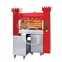 Planetario a legna L 1805 mm x P 1100 mm x H 2235 mm fino a 84 polli