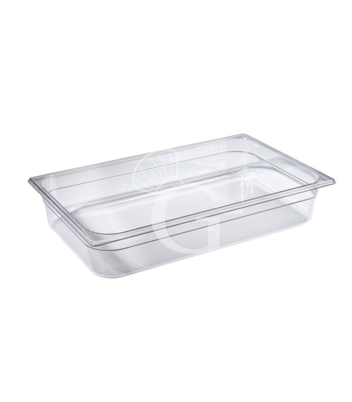 Bacinella in copoliestere Tritan GN 1/1 - 530 mm x 325 mm x H 100 mm