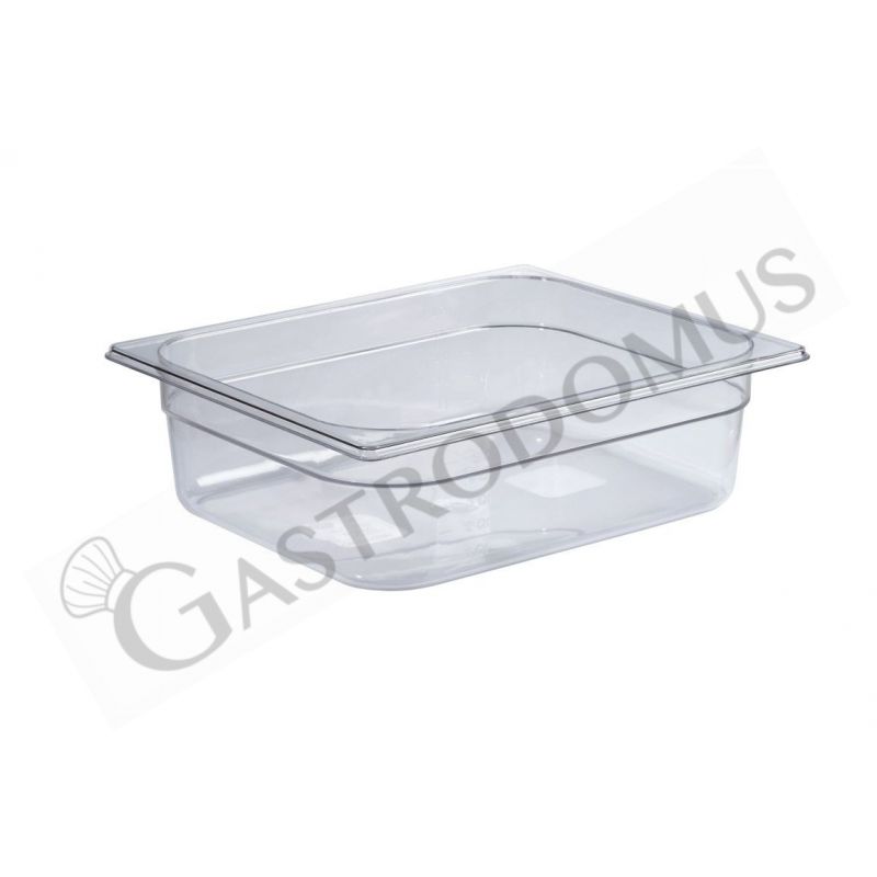 Bacinella in Policarbonato GN 1/2 - 325 mm x 265 mm x H 200 mm - capacità 12,7 litri Bacinella in Policarbonato GN 1/2 - 325 mm x 265 mm x H 200 mm - capacità 12,7 litri