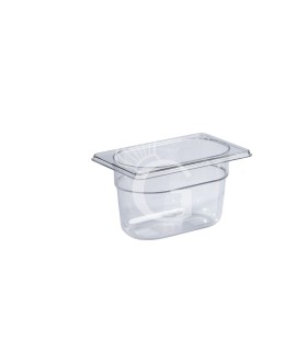 Bacinella in copoliestere Tritan GN 1/9 - 176 mm x 108 mm x H 100 mm
