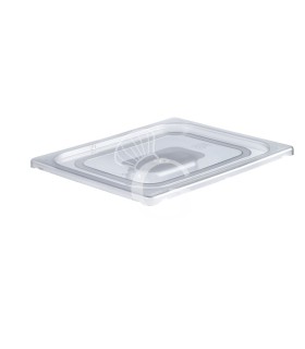 Coperchio ermetico in copoliestere Tritan GN 1/9 - 176 mm x 108 mm