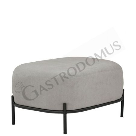 Tavolino Ponny con struttura in metallo verniciato e rivestimento in tessuto Tavolino Ponny con struttura in metallo verniciato e rivestimento in tessuto