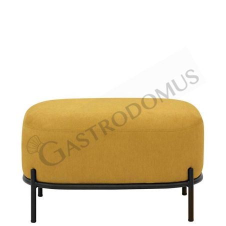 Tavolino Ponny con struttura in metallo verniciato e rivestimento in tessuto Tavolino Ponny con struttura in metallo verniciato e rivestimento in tessuto