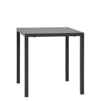 Tavolo quadrato da esterno in metallo verniciato con dimensioni 600 mm x 600 mm