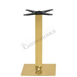 Base in metallo dorato altezza 720 mm