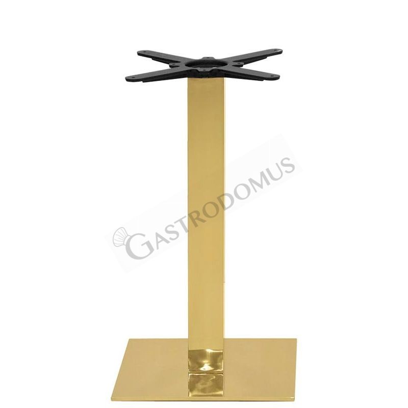 Base in metallo dorato altezza 720 mm Base in metallo dorato altezza 720 mm