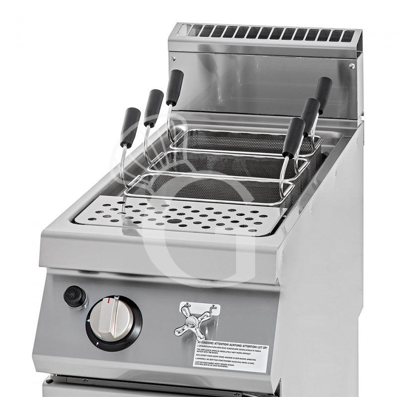 Cuocipasta a gas su mobile chiuso - 1 vasca - capacità 40 LT