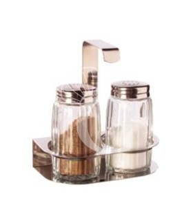 Set 2 pezzi sale e pepe acciaio inox