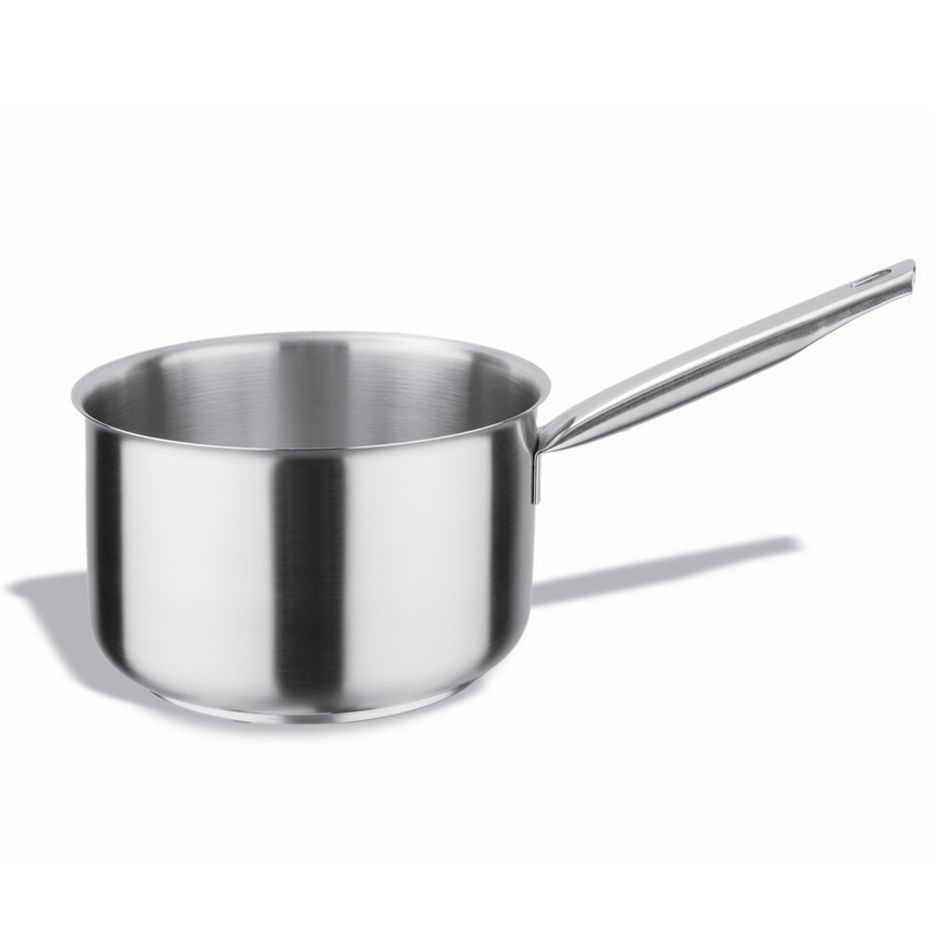 Casseruola alta in acciaio inox 1 manico diametro 180 mm x H 120 mm