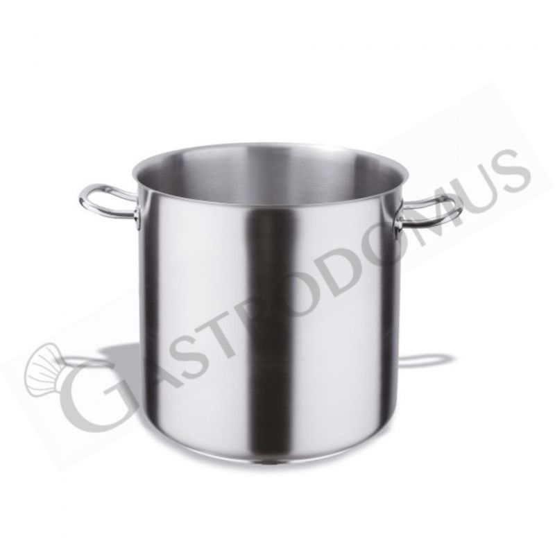 Pentola in acciaio inox di diametro 30 cm e altezza 30 cm Pentola in acciaio inox di diametro 30 cm e altezza 30 cm