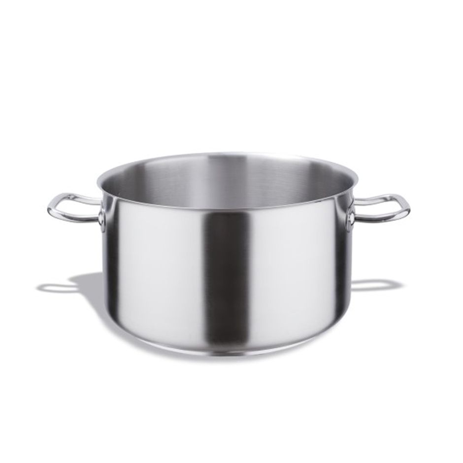 Casseruola alta in acciaio inox diametro 200 mm x H 130 mm