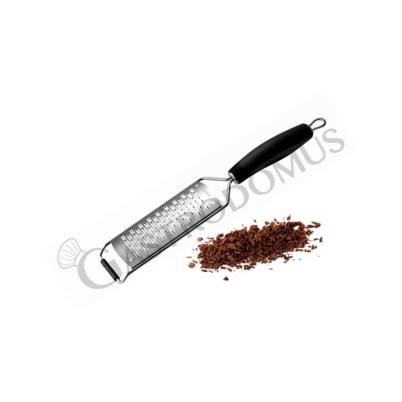 Grattugia in acciaio inox con manico doppio taglio L 315 mm Grattugia in acciaio inox con manico doppio taglio L 315 mm