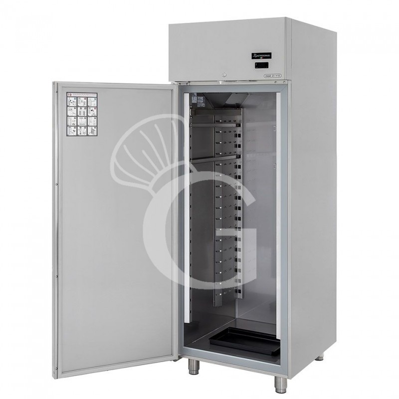 Armadio refrigerato ventilato per carne - Temperatura -2/+10°C - capacità 700 LT