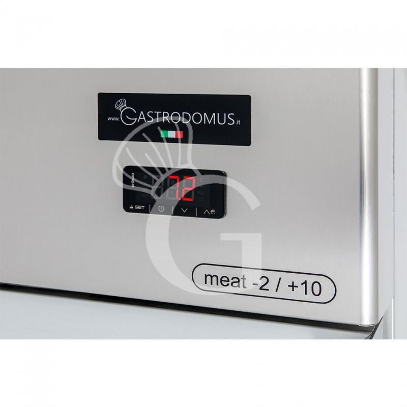 Armadio refrigerato ventilato per carne - Temperatura -2/+10°C - capacità 700 LT