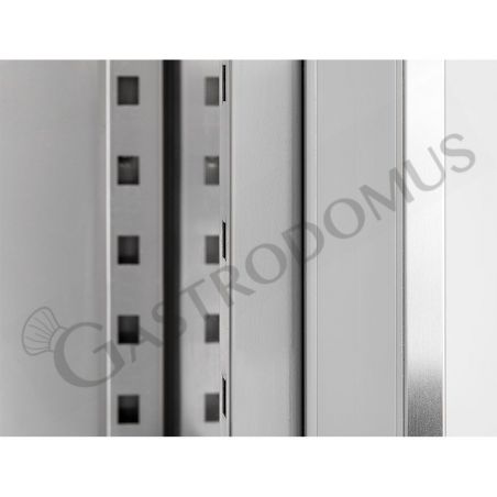 Armadio refrigerato ventilato per carne - Temperatura -2/+10°C - capacità 1400 LT - 2 porte vetro Armadio refrigerato ventilato per carne - Temperatura -2/+10°C - capacità 1400 LT - 2 porte vetro