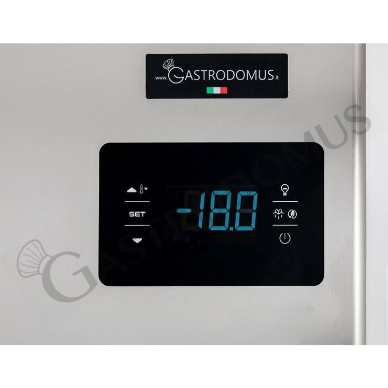 Armadio refrigerato ventilato classe A capacità 1400 LT e temperatura -18°C/-22°C