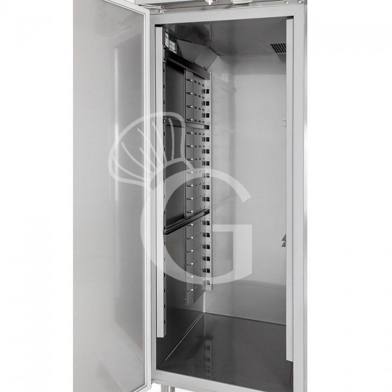 Frigo 700 litri in acciaio inox ventilato con temperatura -2°C/+10°C per verdure