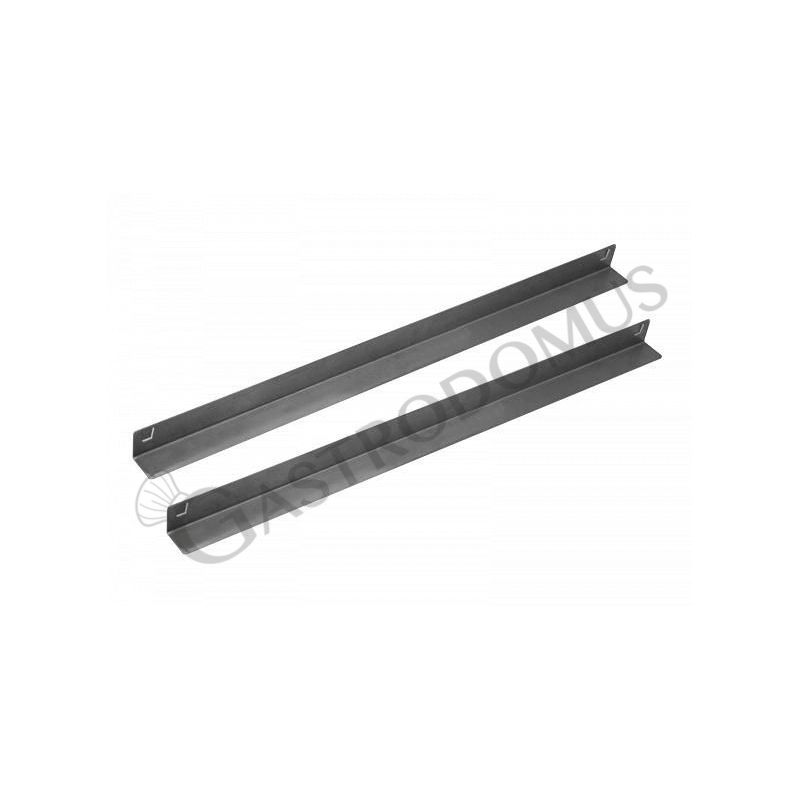 Coppia guide inox a L per minicella Coppia guide inox a L per minicella