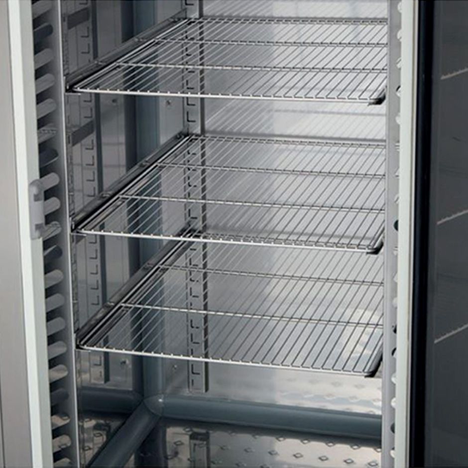 Kit armadio a pannelli 1000x1000 con 3 coppie di guide + griglie 600x800 in acciaio inox