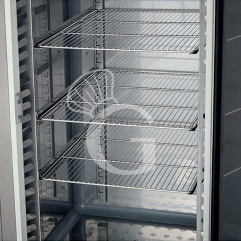 Minicella refrigerazione ventilata con temperatura -18°C/-22°C in lamiera INOX AISI304