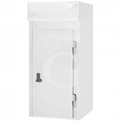 Minicella refrigerazione ventilata con temperatura 0°C/+10°C in lamiera preverniciata bianca